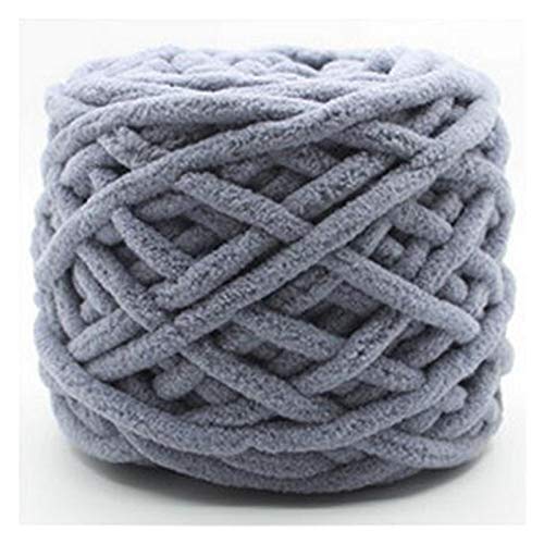 Häkelgarn,Grobes Garn 2 STÜCKE Bunte handgestrickte Garn für Farbstoff Schal Hand Stricken Weiche Milch Baumwollgarn Dicke Riesen Decke(Color17) von MITINGER