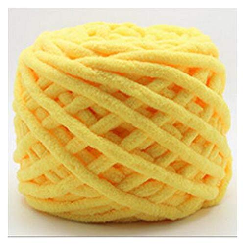 Häkelgarn,Grobes Garn 2 STÜCKE Bunte handgestrickte Garn für Farbstoff Schal Hand Stricken Weiche Milch Baumwollgarn Dicke Riesen Decke(Color2) von MITINGER