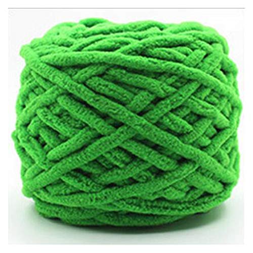 Häkelgarn,Grobes Garn 2 stücke bunte farbe warme schal handgestrick garn für hand stricken weiche milch baumwollgarn dicke riesige decke(Black) von MITINGER