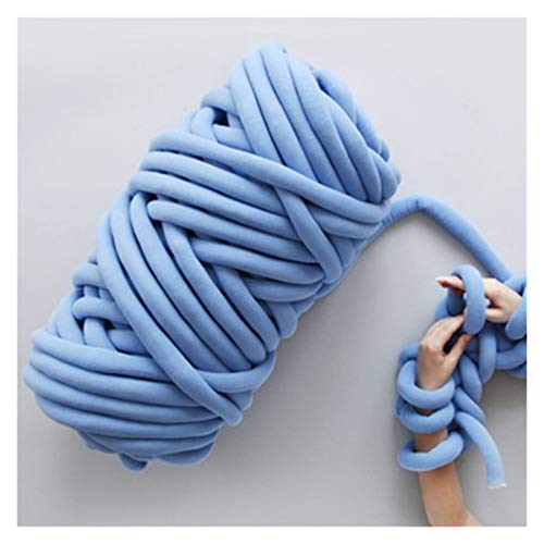 Häkelgarn,Grobes Garn 250 / 500g Thread Garn Super weiche Arm Strick Roving Häkeln DIY Handwerk Zubehör(250gBL 1) von MITINGER