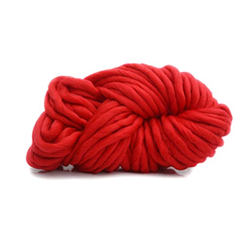 Häkelgarn,Grobes Garn 250g / Kugel Riesige Garn Große Kapazität Stricken Roving Super Weiches DIY Häkeln Schal Garn(4) von MITINGER