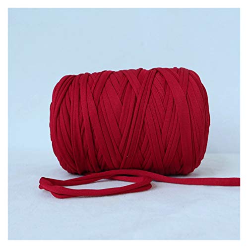 Häkelgarn,Grobes Garn 400g Häkeln Tuch Garn Dicke Baumwolle T-Shirt Garn Für Häkeln Tricot DIY Decke Teppich Handtasche Geldbörse Kissen(9) von MITINGER