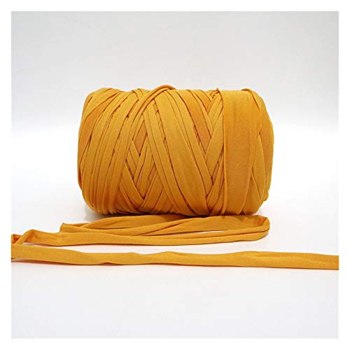 Häkelgarn,Grobes Garn 400g Häkeln Tuch Garn Dicke Baumwolle T-Shirt Garn Für Häkeln Tricot DIY Decke Teppich Handtasche Geldbörse Kissen(Khaki) von MITINGER