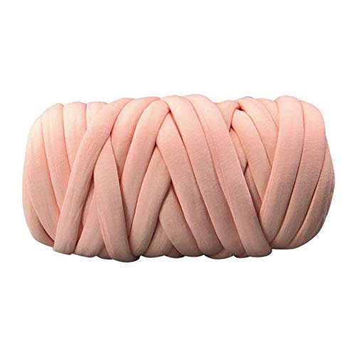 Häkelgarn,Grobes Garn 500g super dicke klobige Garn Baumwollrohrgarn Alternative DIY sperrige Arm Strick-Decke Hand Strick-Spin-Garn(Natural) von MITINGER