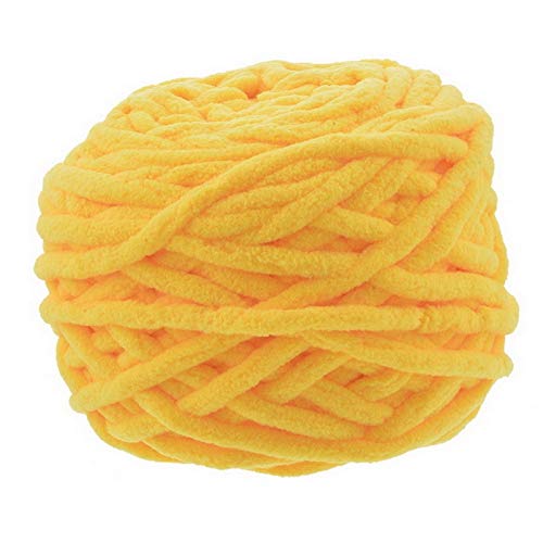 Häkelgarn,Grobes Garn Bunter DIY-Schal Handgestrickter Garn für Hand Stricken Weiche Milch Baumwollgarne Dicke Pullover Riesendecke Warm 100g(01) von MITINGER