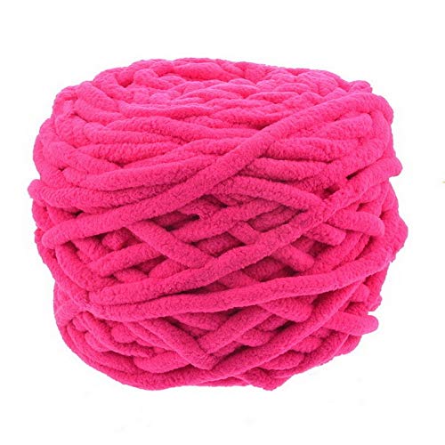 Häkelgarn,Grobes Garn Bunter DIY-Schal Handgestrickter Garn für Hand Stricken Weiche Milch Baumwollgarne Dicke Pullover Riesendecke Warm 100g(02) von MITINGER