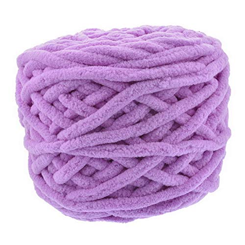 Häkelgarn,Grobes Garn Bunter DIY-Schal Handgestrickter Garn für Hand Stricken Weiche Milch Baumwollgarne Dicke Pullover Riesendecke Warm 100g(04) von MITINGER