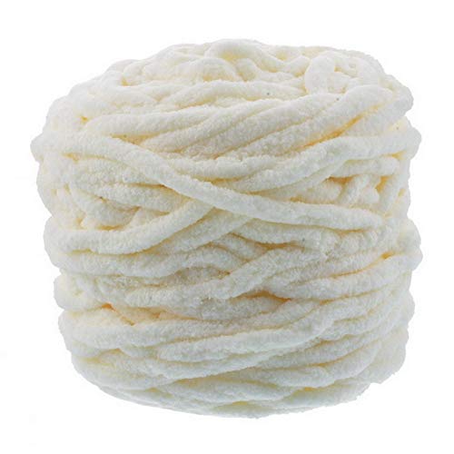 Häkelgarn,Grobes Garn Bunter DIY-Schal Handgestrickter Garn für Hand Stricken Weiche Milch Baumwollgarne Dicke Pullover Riesendecke Warm 100g(06) von MITINGER