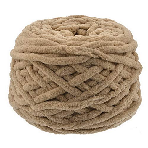 Häkelgarn,Grobes Garn Bunter DIY-Schal Handgestrickter Garn für Hand Stricken Weiche Milch Baumwollgarne Dicke Pullover Riesendecke Warm 100g(09) von MITINGER