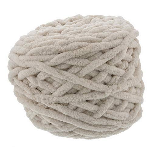 Häkelgarn,Grobes Garn Bunter DIY-Schal Handgestrickter Garn für Hand Stricken Weiche Milch Baumwollgarne Dicke Pullover Riesendecke Warm 100g(20) von MITINGER