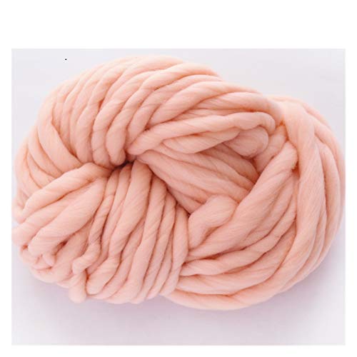 Häkelgarn,Grobes Garn Das Fegen des sweatest-groben Handstricks DIY gewebt Decke gewebte Schal-Gruppe dicke Linie Hand(Pink) von MITINGER