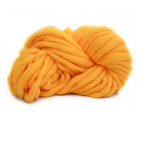 Häkelgarn,Grobes Garn Garn häkeln Polyesterarm Strickfäden großes Garn zum stricken dicken Garn for Deckengarne(Y1 7) von MITINGER