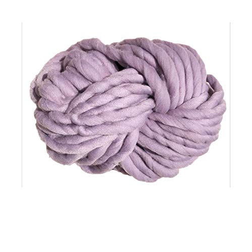 Häkelgarn,Grobes Garn Super chunky Garn Mischte Arm Stricken Decke Garn sperrige Roving for Hand stricken Häkeln Decken Hüte Pullover Teppiche(N30) von MITINGER