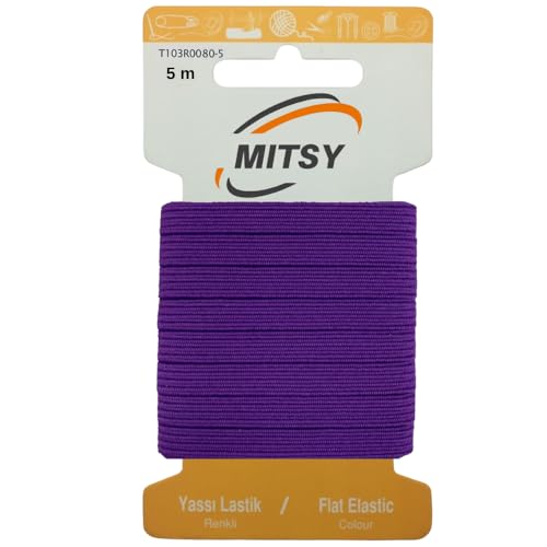 MITSY Reißfeste Gummiband Gummibänder zum Nähen Breit 10 mm Stark Gummilitze für Hosengummi Haushalt DIY Handwerk Stoffe zum Nahen MITSY Reißfeste Gummiband Gummibänder zum Nähen Breit 10 mm Stark Gummilitze für Hosengummi Haushalt DIY Handwerk Stoffe zum Nahen von MITSY