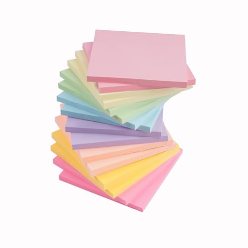 MIUTME (16 Pads) Haftnotizen,Sticky Notes, Klebezettel Einfach zu Schreiben und Aufzukleben,Geeignet für Zuhause, Schule und Büro(75×75 mm,8 Farbens) MIUTME (16 Pads) Haftnotizen,Sticky Notes, Klebezettel Einfach zu Schreiben und Aufzukleben,Geeignet für Zuhause, Schule und Büro(75×75 mm,8 Farbens) von MIUTME