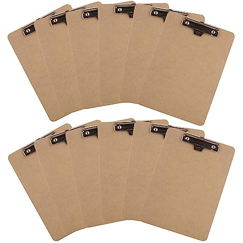 MIVIDE 12er Klemmbrett A4, 31.5 x 22.5cm Klemmbretter Holz, Clipboard A4 für Büro, Klassenzimmer, Business, Restaurant MIVIDE 12er Klemmbrett A4, 31.5 x 22.5cm Klemmbretter Holz, Clipboard A4 für Büro, Klassenzimmer, Business, Restaurant von MIVIDE