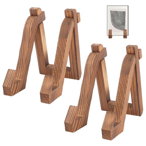 MIVIDE 2 Stück Tellerständer, 6 Inch Tellerständer Holz Teller Halterung, Ständer für Bilderrahmen,Teller Ständer für Ausstellen Von Büchern, Schallplatten, Porzellan MIVIDE 2 Stück Tellerständer, 6 Inch Tellerständer Holz Teller Halterung, Ständer für Bilderrahmen,Teller Ständer für Ausstellen Von Büchern, Schallplatten, Porzellan von MIVIDE