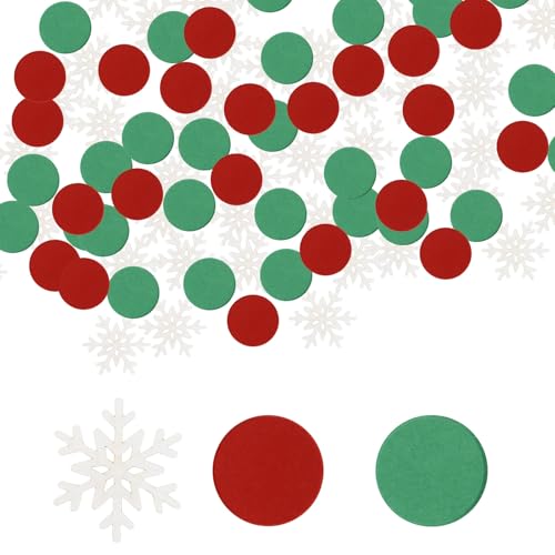 Weihnachtskonfetti Christmas Snowflake Weihnachten Konfetti Frohe Weihnachten Konfetti Weihnachtsdekorationen für Weihnachtsfeier Dekoration 200 Stück Weihnachtskonfetti Christmas Snowflake Weihnachten Konfetti Frohe Weihnachten Konfetti Weihnachtsdekorationen für Weihnachtsfeier Dekoration 200 Stück von MIYUANGKJ