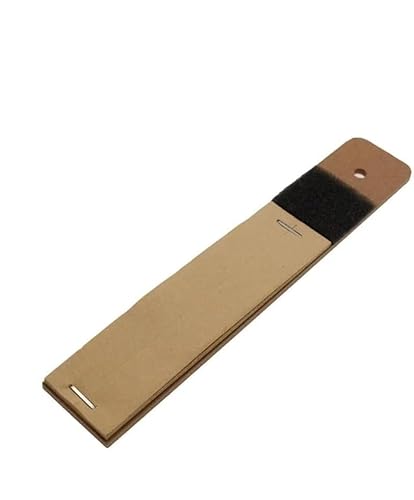 Schaber aus feinem Glaspapier für Spitzer, Bleistifte, Buntstifte, Kreide, Holzkohle, Kompass von MIZIkeyGO