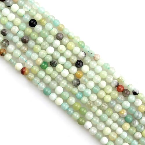 MJDCB 320 stück Natürlichen Kleinen Stein Perlen 2mm Gemischte Farbe Amazonit Runde Glatte Lose Edelstein Perle für Schmuck Machen Armbänder Ohrringe Halsketten Zubehör MJDCB 320 stück Natürlichen Kleinen Stein Perlen 2mm Gemischte Farbe Amazonit Runde Glatte Lose Edelstein Perle für Schmuck Machen Armbänder Ohrringe Halsketten Zubehör von MJDCB
