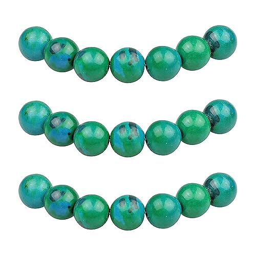 MJDCB Perlen zum Auffädeln 12mm 30 stück Synthetische Phoenix Stein Perlen mit Loch Lose Runde Steinperlen für Herstellung Schmuck Armbänder Halsketten MJDCB Perlen zum Auffädeln 12mm 30 stück Synthetische Phoenix Stein Perlen mit Loch Lose Runde Steinperlen für Herstellung Schmuck Armbänder Halsketten von MJDCB