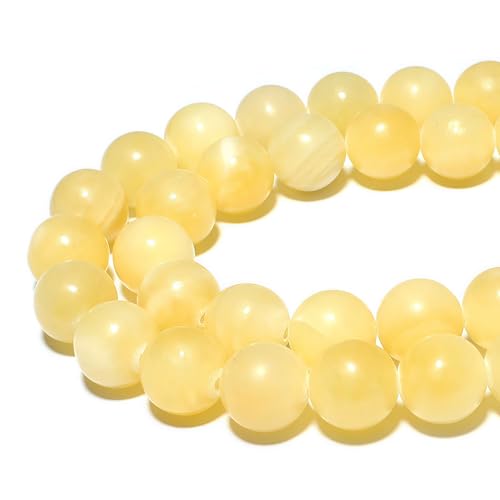 Perlen zum Auffädeln 4mm 85 stück Marmor Gelbe Jade Edelsteine Perlen mit Loch Natürliche Lose Runde Steinperlen für Herstellung Schmuck Armbänder Halsketten Perlen zum Auffädeln 4mm 85 stück Marmor Gelbe Jade Edelsteine Perlen mit Loch Natürliche Lose Runde Steinperlen für Herstellung Schmuck Armbänder Halsketten von MJDCB