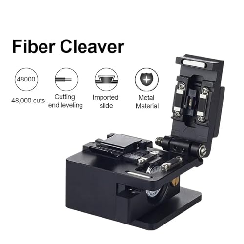 Faser-spalter Optische Kabel Schneiden Messer FTTH Einzigen Metall Fiber Optic Werkzeuge Cutter Hohe Präzision Spalter(8S) von MJFVN