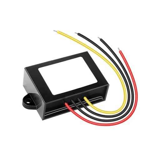 MJINA 12V auf 19V DC Aufwärtswandler 12 V auf 19 V DC/DC-Wandler, Step-Up-Boost-Leistungswandler, 19-V-DC-Stabilisator von 1 A bis 28 A(28A Aluminum) von MJINA