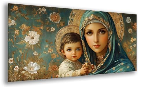 Diamond Painting Erwachsene Frau, Religion Diamant Painting Bilder Kits für Anfänger, 5D Erwachsene Diamant Art Kits, DIY Stickerei Kreuzstich Basteln, Geeignet Als für Wanddeko 90x180cm, Model 647 Diamond Painting Erwachsene Frau, Religion Diamant Painting Bilder Kits für Anfänger, 5D Erwachsene Diamant Art Kits, DIY Stickerei Kreuzstich Basteln, Geeignet Als für Wanddeko 90x180cm, Model 647 von MJXZZOSS