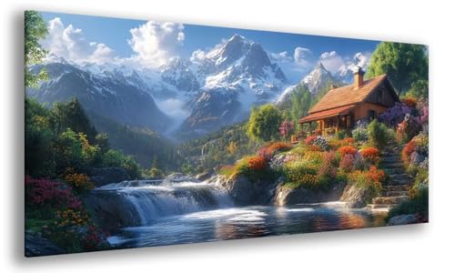 Diamond Painting Erwachsene Haus, Blume Diamant Painting Bilder Kits für Anfänger, 5D Erwachsene Diamant Art Kits, DIY Stickerei Kreuzstich Basteln, Geeignet Als für Wanddeko 60x120cm, Model 644 Diamond Painting Erwachsene Haus, Blume Diamant Painting Bilder Kits für Anfänger, 5D Erwachsene Diamant Art Kits, DIY Stickerei Kreuzstich Basteln, Geeignet Als für Wanddeko 60x120cm, Model 644 von MJXZZOSS