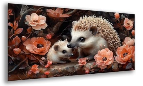 Diamond Painting Erwachsene Igel, Blume Diamant Painting Bilder Kits für Anfänger, 5D Erwachsene Diamant Art Kits, DIY Stickerei Kreuzstich Basteln, Geeignet Als für Wanddeko 70x140cm, Model 632 Diamond Painting Erwachsene Igel, Blume Diamant Painting Bilder Kits für Anfänger, 5D Erwachsene Diamant Art Kits, DIY Stickerei Kreuzstich Basteln, Geeignet Als für Wanddeko 70x140cm, Model 632 von MJXZZOSS