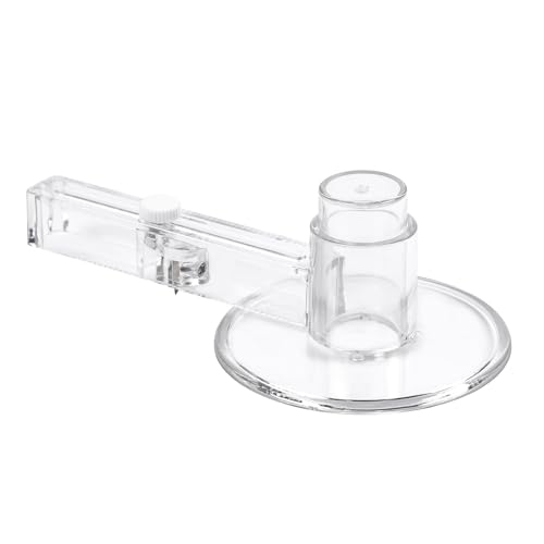 MK.Bear 75 mm transparenter Kreisschneider, Knopfmacher-Werkzeuge, verstellbar, verschiedene Größen, Abzeichen, rundes Schneidewerkzeug, Schneidemesser, Fotopapier, Modellkreis (86–210 mm) von MK.Bear
