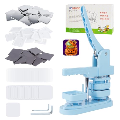 MK.Bear Quadratischer Kühlschrankmagnet, 50 mm, mit 100 Stück Zubehör für DIY-Kühlschrankmagnete MK.Bear Quadratischer Kühlschrankmagnet, 50 mm, mit 100 Stück Zubehör für DIY-Kühlschrankmagnete von MK.Bear