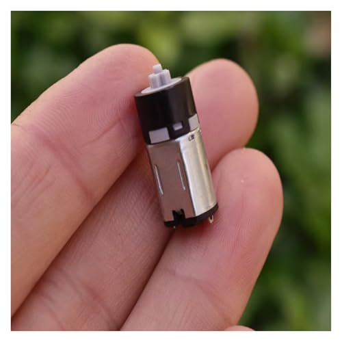 Hochleistung 10/50/100 STÜCKE Micro M10 Getriebemotor Mini 10mm Planetengetriebemotor DC 5 V 6 V 130 U/min Magnetverschluss Roboterautomodell Heimwerkerzubehör(100pcs) von MKHQST