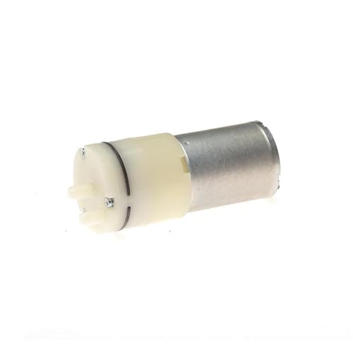 Hochleistung 3/5/10 Stück Mini-Luftsauerstoffpumpe, elektrische Luftpumpe mit zwei Löchern, 370-Motorpumpe, DC 3,7/5/6 V, DIY-Fischtank Heimwerkerzubehör(10pcs) von MKHQST