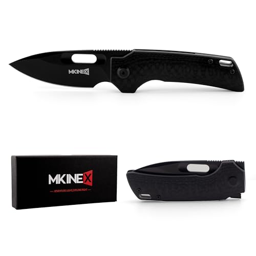VULKAN D2 – Kompaktes Outdoor-Messer mit Einhandöffnung & G10 Carbongriff VULKAN D2 – Kompaktes Outdoor-Messer mit Einhandöffnung & G10 Carbongriff von MKINEX