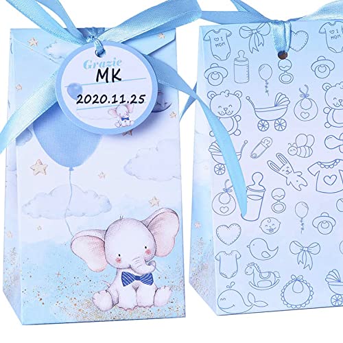 50 Schachteln für Gastgeschenke zur Taufe, Geburt, Geburtstag, Konfektschachteln + 50 Kärtchen für Gastgeschenke für Konfekte Taufe, Geschenk Dekoration für Feier Taufe Geburt 50 Schachteln für Gastgeschenke zur Taufe, Geburt, Geburtstag, Konfektschachteln + 50 Kärtchen für Gastgeschenke für Konfekte Taufe, Geschenk Dekoration für Feier Taufe Geburt von MKISHINE