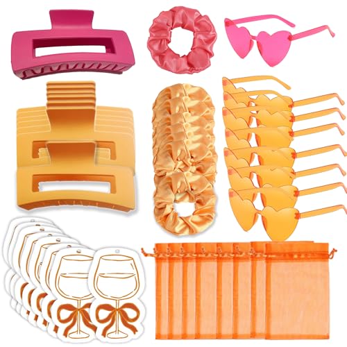 Aperol Spritz Brautparty, Junggesellinnenabschied, Gastgeschenke, Dekorationen, Brautjungfernantrag, Herz-Sonnenbrille, Satin-Haargummis, Haarspangen, Geschenke für Brautparty, Hochzeitsgeschenke für Aperol Spritz Brautparty, Junggesellinnenabschied, Gastgeschenke, Dekorationen, Brautjungfernantrag, Herz-Sonnenbrille, Satin-Haargummis, Haarspangen, Geschenke für Brautparty, Hochzeitsgeschenke für von MKISHINE