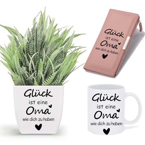 Aufkleber für den Blumentopf - Geschenke für Oma, Beste Oma Geschenke - Kerzenständer, Geburtstagsgeschenk Weihnachtstag Muttertagsgeschenk für Oma, Geschenke für Oma von Enkelin Enkeln Aufkleber für den Blumentopf - Geschenke für Oma, Beste Oma Geschenke - Kerzenständer, Geburtstagsgeschenk Weihnachtstag Muttertagsgeschenk für Oma, Geschenke für Oma von Enkelin Enkeln von MKISHINE