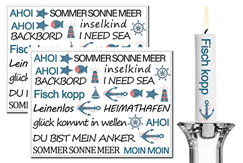 Kerzentattoo kerzen tattoofolie für bis zu 140 Kerzen Kerzentattoo-Folie verschiedene Motive Wasserschiebefolie |dekorieren Sprüche Glückslicht Lieblingsmens Wunschlicht Kerzenfolie(MEER) Kerzentattoo kerzen tattoofolie für bis zu 140 Kerzen Kerzentattoo-Folie verschiedene Motive Wasserschiebefolie |dekorieren Sprüche Glückslicht Lieblingsmens Wunschlicht Kerzenfolie(MEER) von MKISHINE