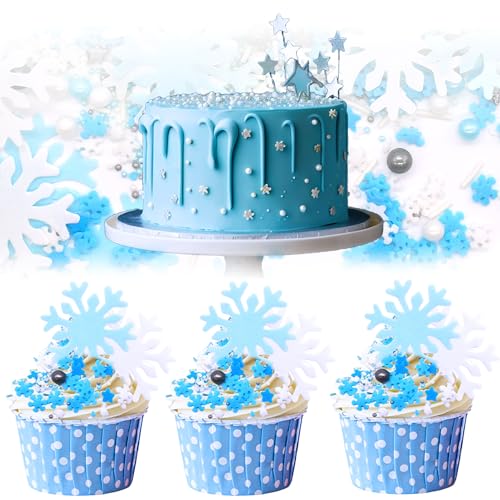 Dekoration für Kuchen, Schneeflocke, Happy Birthday, Dekoration, Kuchen, weiß, silberfarben, Pailletten, Mädchen, Geburtstag, Hochzeit Dekoration für Kuchen, Schneeflocke, Happy Birthday, Dekoration, Kuchen, weiß, silberfarben, Pailletten, Mädchen, Geburtstag, Hochzeit von MKKZLPN