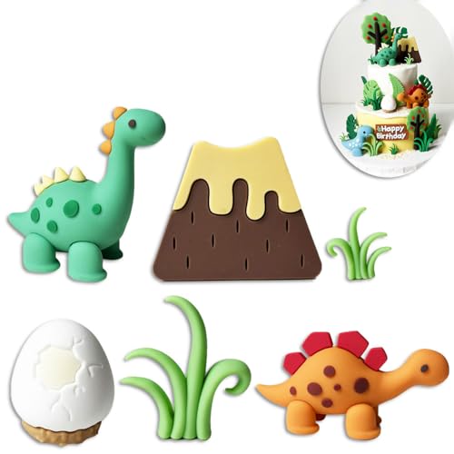 Tortendeko Dino, Dschungel Kuchen Dekorationen, Dinosaurier Cupcake Topper, Dinosaurier Alles Gute zum Geburtstag Cake Topper für Baby Kinder Jungen Party Dekoration Tortendeko Dino, Dschungel Kuchen Dekorationen, Dinosaurier Cupcake Topper, Dinosaurier Alles Gute zum Geburtstag Cake Topper für Baby Kinder Jungen Party Dekoration von MKKZLPN