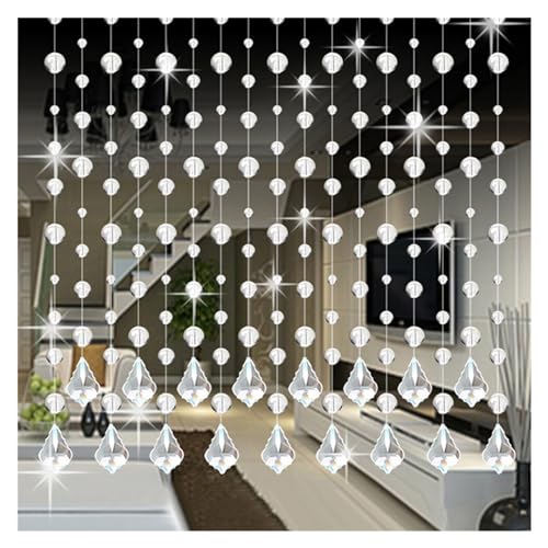 Perlenvorhänge Kristallperlenvorhang 1m Kristall Glasperlen Vorhang Luxus Wohnzimmer Schlafzimmer Fenster Tür Hochzeit Dekor Perlenvorhänge Kristallperlenvorhang 1m Kristall Glasperlen Vorhang Luxus Wohnzimmer Schlafzimmer Fenster Tür Hochzeit Dekor von MKLHAVB
