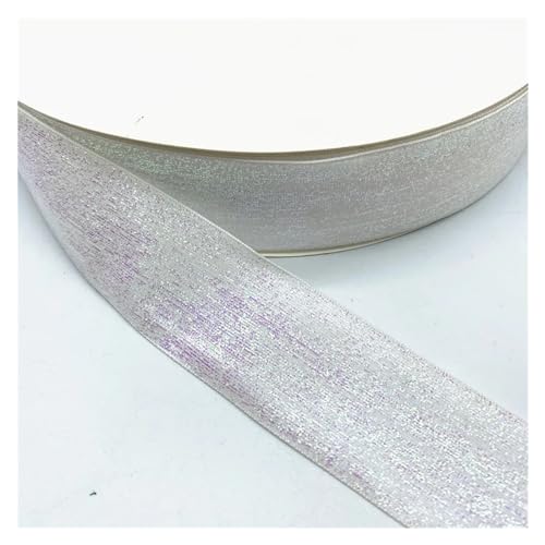 Samtband 6–38 mm glitzerndes Samtband, kein elastisches, einseitiges Band, Haarband-Clips, Schleifendekoration Geschenkband Samt (Color : 10, Size : 20mm(5yards)) von MKLHAVB