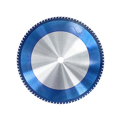 Metall-Sägeblatt, 180–355 mm, Kreissägeblatt for Schneiden von Aluminium, Eisen, Stahl, Nano-blau beschichtetes Hartmetall-Sägeblatt (Color : 355x2.6x2.0x25.4x90T) von MKNAZ