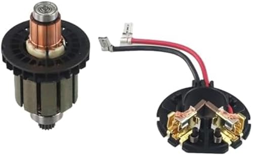MKVAXR Gartenanker Rotoranker, Kohlebürstenhalter und Set, for Rotor DDF482, for MAK Equipment von MKVAXR