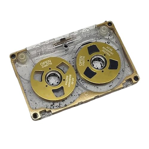 50 Minuten Blanko-Kassettenband, doppelseitiges Metall-Kassettenband, Aufnahme blanko N-Kassette, blanko, Audiokassette, niedrige Bänder, Standard von MLEHN