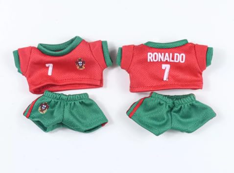 MLPKOI Bekleidungs Set für 17cm Puppen Basketball Fußball Trikots für Fußball Fans, Passende Kleidung für die Plüsch Toy, Kleidung Plüsch, ekleidungs Zubehör, Puppe Kleidung MLPKOI Bekleidungs Set für 17cm Puppen Basketball Fußball Trikots für Fußball Fans, Passende Kleidung für die Plüsch Toy, Kleidung Plüsch, ekleidungs Zubehör, Puppe Kleidung von MLPKOI