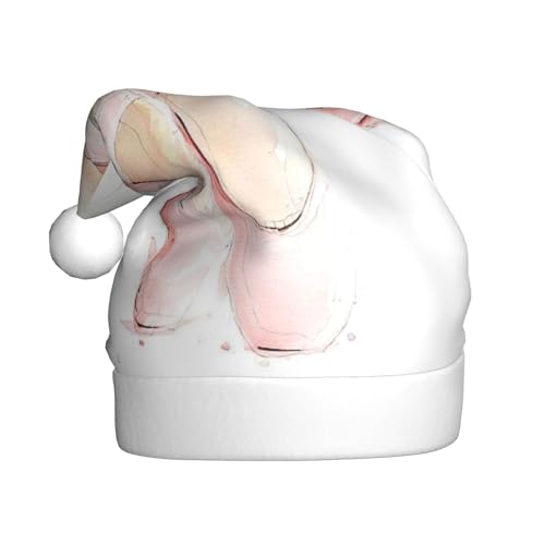 MLTRFGJ Ballettschuhe bedruckte Weihnachtsmützen für Erwachsene, festliches Partyzubehör für Weihnachten und Neujahr von MLTRFGJ