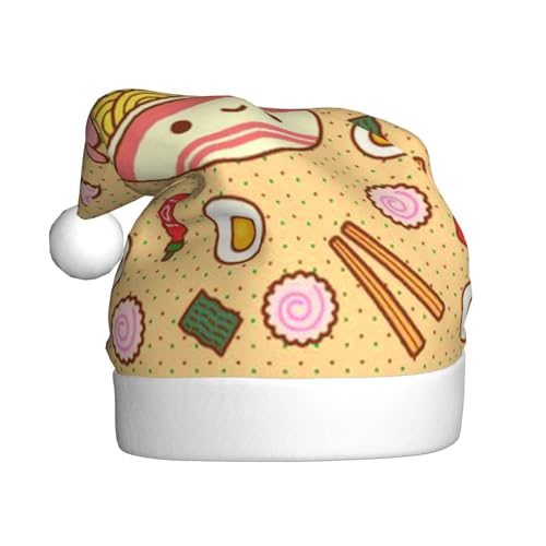 MLTRFGJ Delicious Sweet Ramen Printed Adult Holiday Christmas Hats, Festive Party Supplies For Christmas And New Year MLTRFGJ Delicious Sweet Ramen Printed Adult Holiday Christmas Hats, Festive Party Supplies For Christmas And New Year von MLTRFGJ